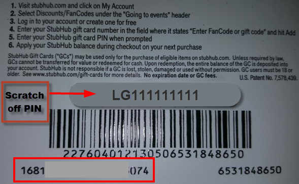 Redeem Ebay Gift Card Code Scratched Off